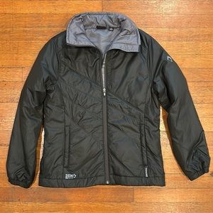 Black puffer jacket